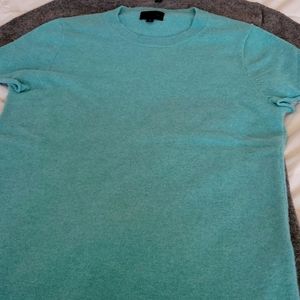 J Crew short sleeve cashmere top